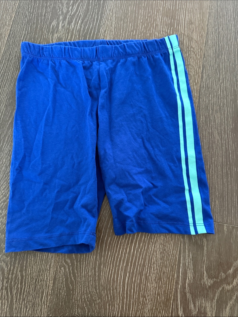 U.S. Polo Assn Athletic Blue Stripe Performance Shorts. Kids 10/12